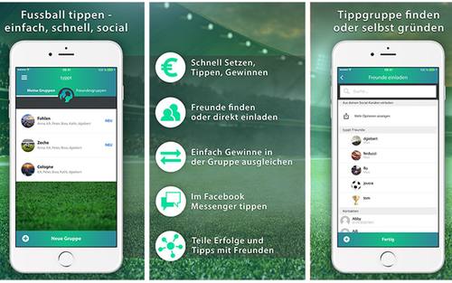 Tipp-Spiel-App „Typpt“ 