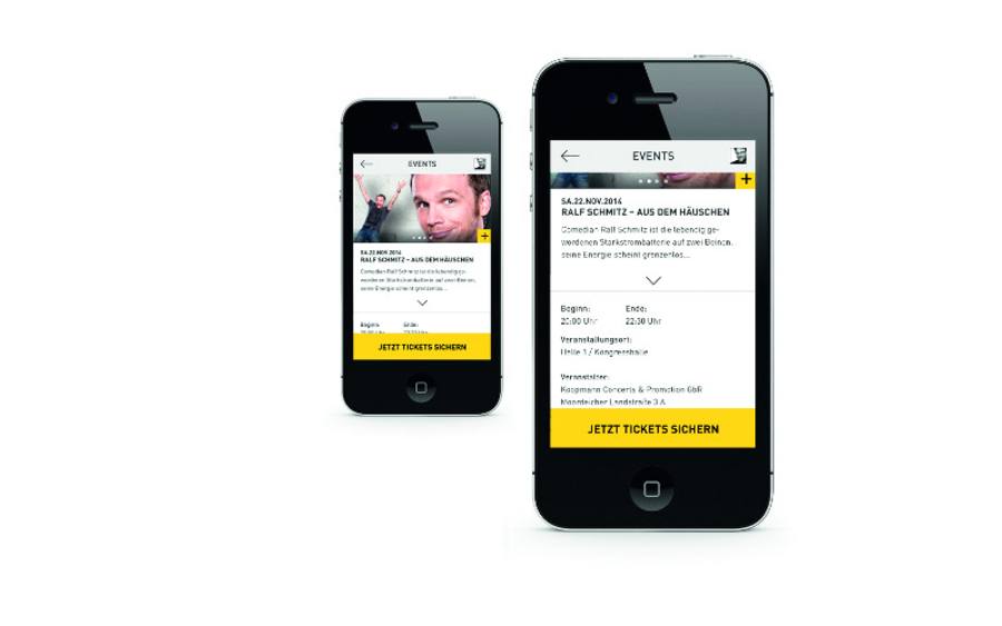 App der Weser-Ems-Hallen