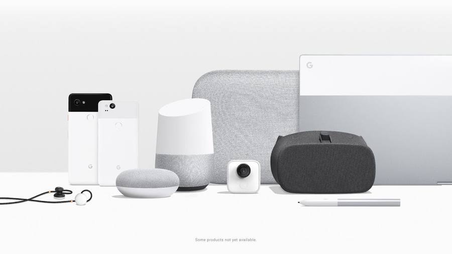 Die Hardware-Palette von Google