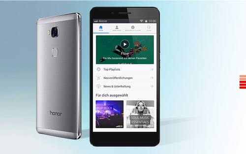 Partnerschaft zwischen Huawei und Deezer