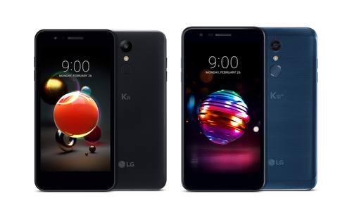 Die Haptik des K8 und des K10 wird laut LG durch das 2,5D-Arc-Glass-Design für einen modernen, nahtlosen Look ergänzt.