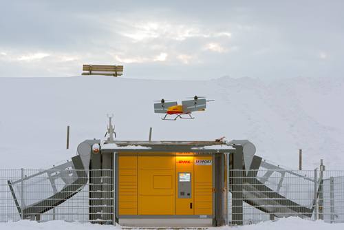 DHL-Lieferdrohne