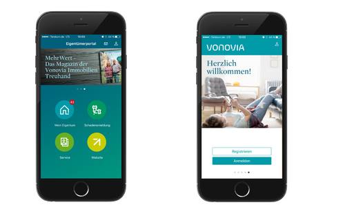 Mit der Vonovia Eigentümer-App können Nutzer alle relevanten Dokumente ihres Eigentums digital bündeln.