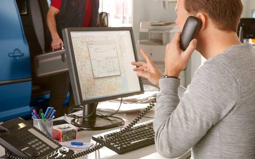 Fahrzeugzentrale mit Telematiklösung
