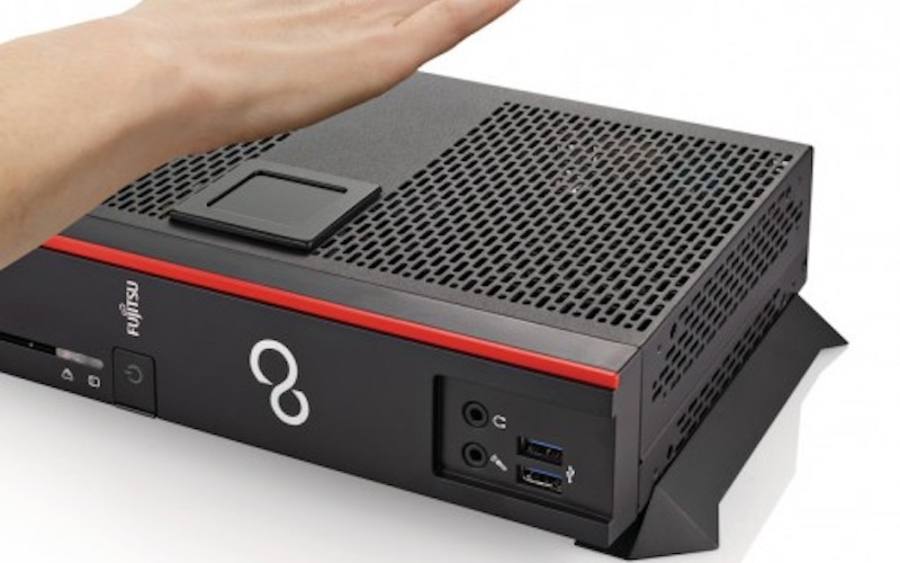 Der Thin-Client Q940 beherrscht die Venenmustererkennung.