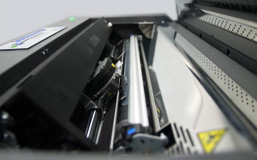 Der 18-Nadel-Druckkopf im Printronix S828