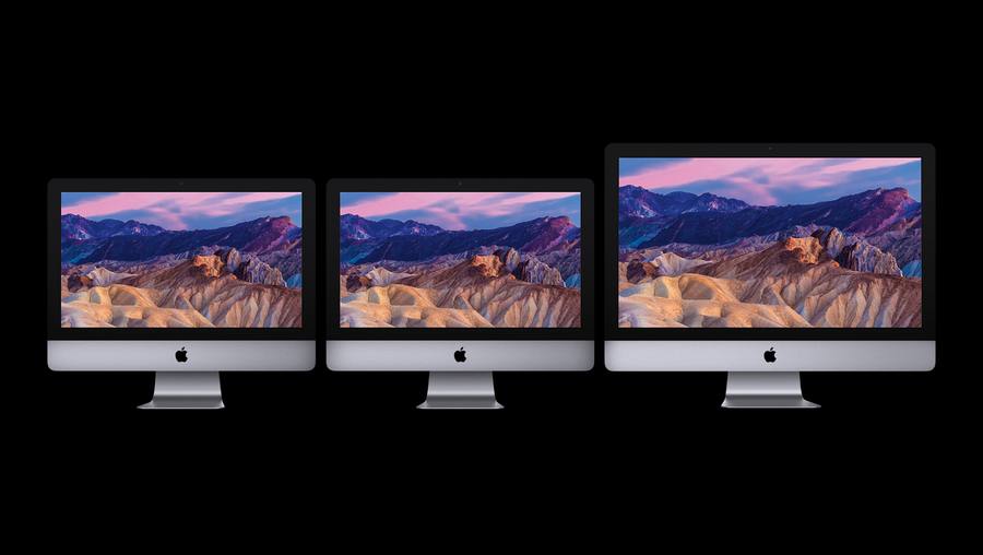 Die Produktfamilie der iMacs