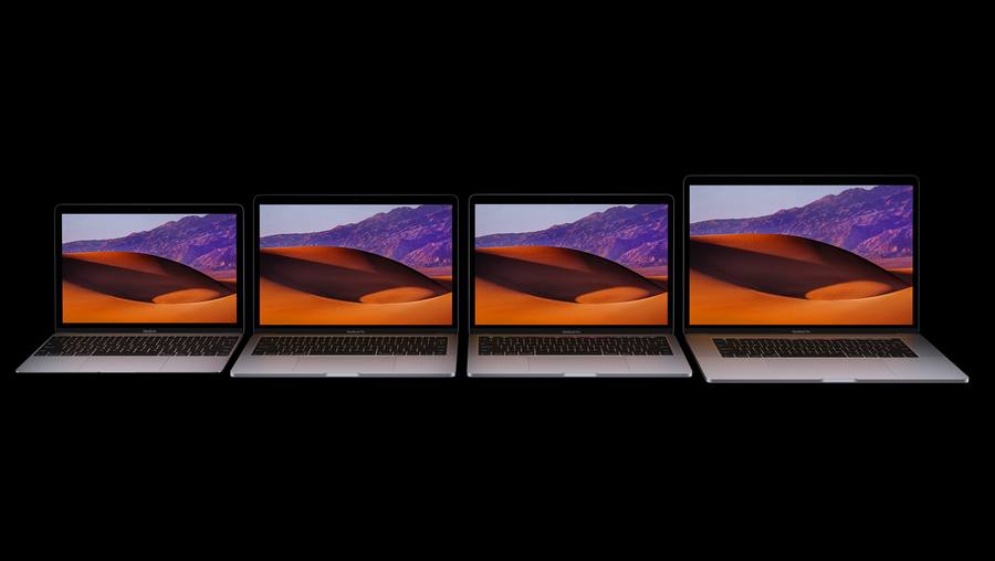Die Produktfamilie der Macbooks