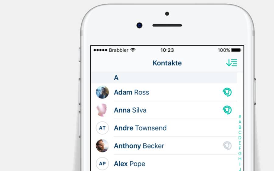 Die Brabbler AG arbeitet an der Kommunikations-App Ginlo. 