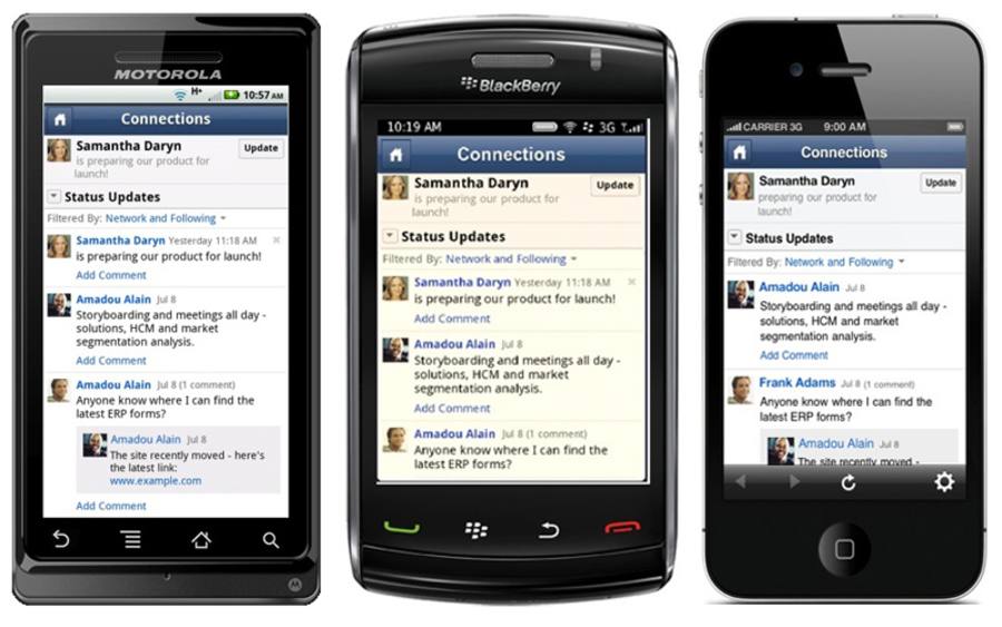 Mobile Apps für IBM Connections