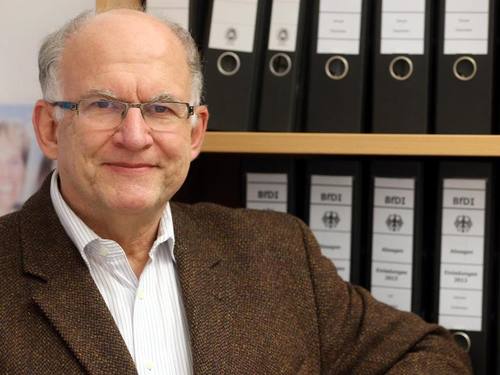 Peter Schaar kritisiert die Datenschutzprinzipien von Google. Foto: Wolfgang Kumm/Archiv