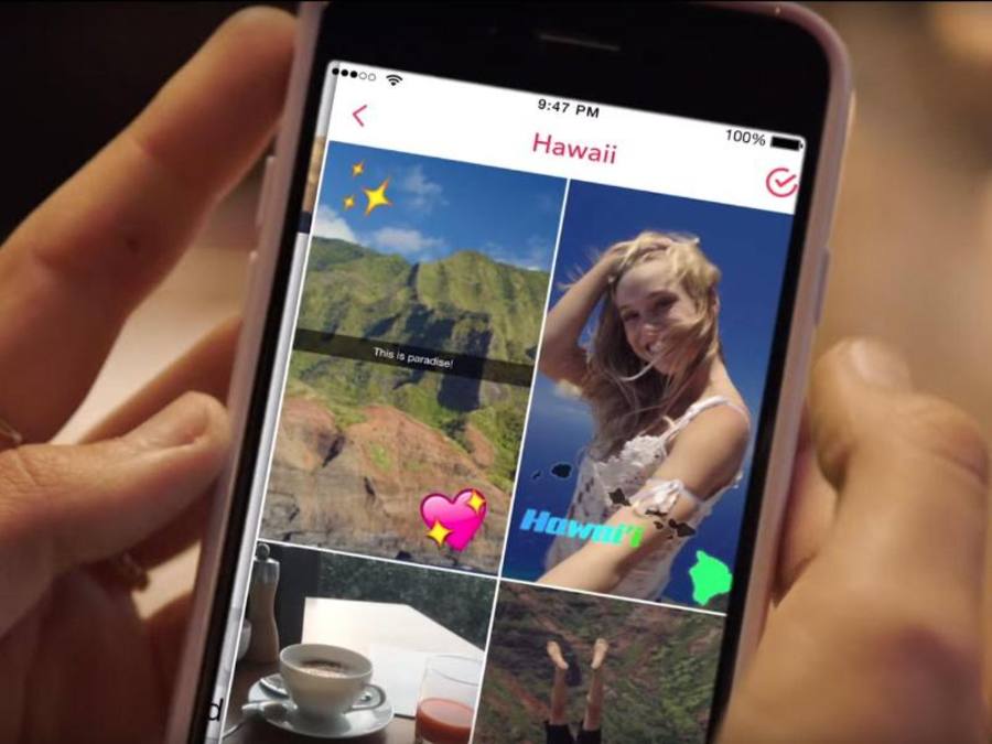 Die Funktion «Memories» solle ein durchsuchbares Bildarchiv innerhalb der App bieten, erklärte Snapchat. Foto: Snapchat/dpa