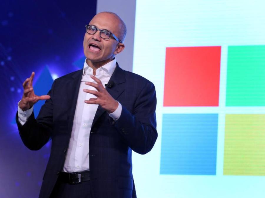 Microsoft-Chef Satya Nadella treibt die digitale Transformation des Unternehmens voran. Foto: Rajat Gupta