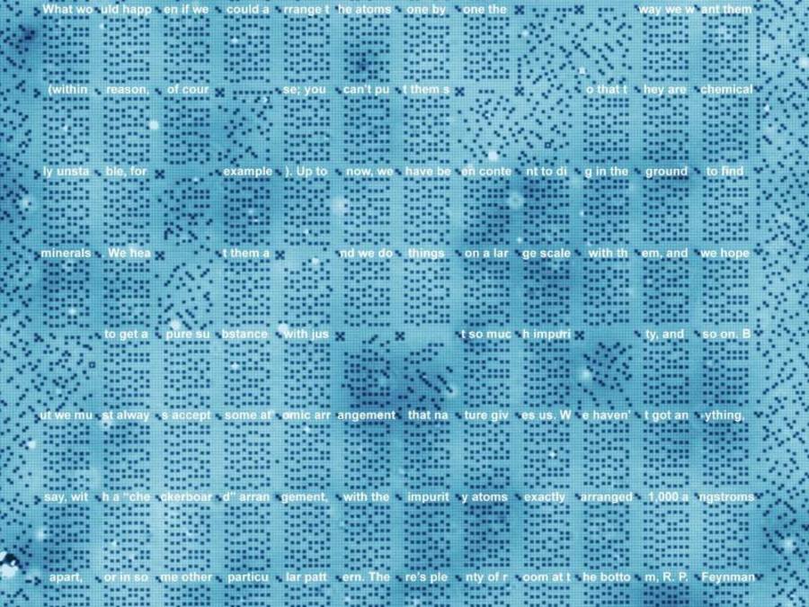 Der neue Speicher basiert auf Ideen des visionären US-Physikers Richard Feynman (1918-1988. Foto: TU Delft/dpa