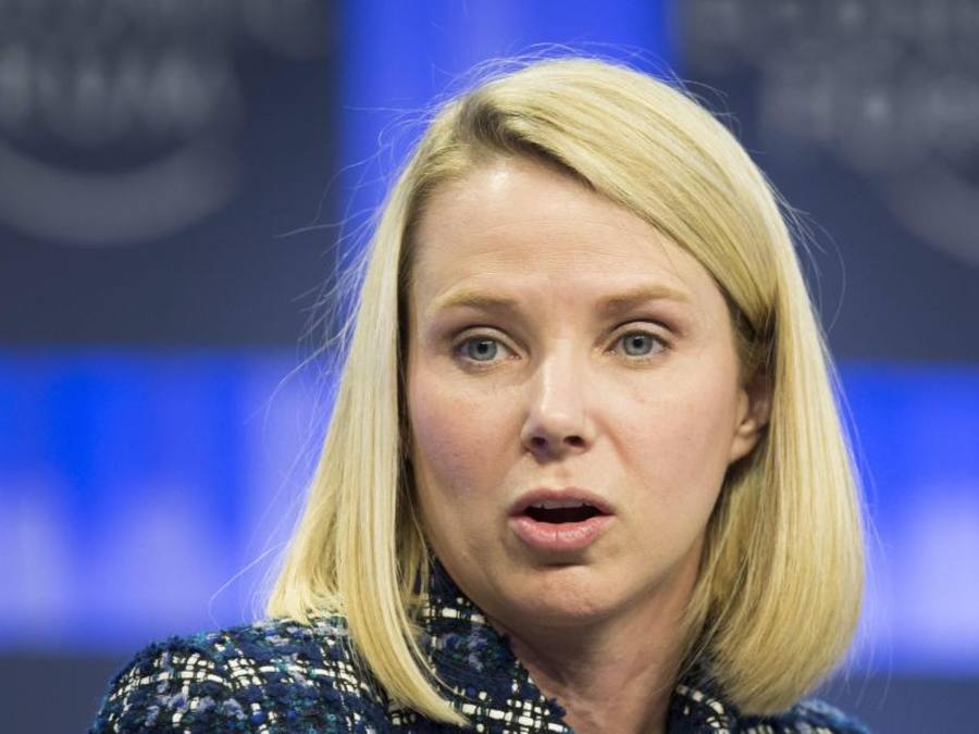Vor vier Jahren kam Marissa Mayer, die einen klaren Plan für Yahoo zu haben schien. Doch ihre Rechnung ging nicht auf. Foto: Jean-Christophe Bott