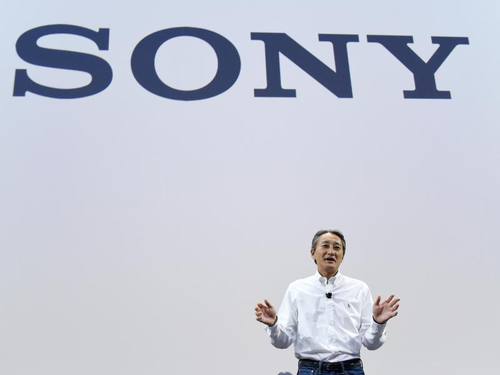 Sony-CEO Kazuo Hirai am 01. September auf der IFA in Berlin. Foto: Rainer Jensen