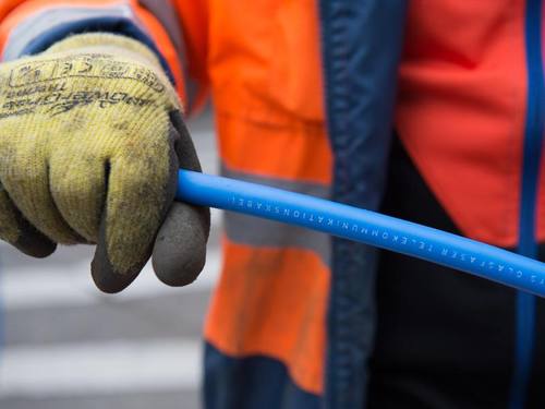 Aktuell liegt der Anteil der Glasfasernetze in Deutschland bei 1,2 Prozent. Foto: Wolfram Kastl