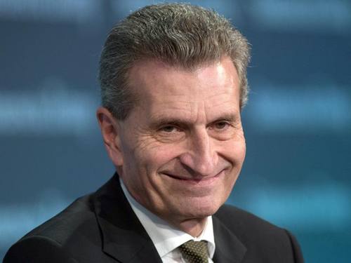 Beim digitalen Wandel werde die Bedeutung der Kreativwirtschaft unterschätzt, beklagte Oettinger. Foto: Soeren Stache