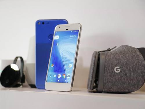 Das Google-Smartphone Pixel phone, Google Home, und Google Daydream wurden in San Francisco vorgestellt. Foto: John G. Mabanglo