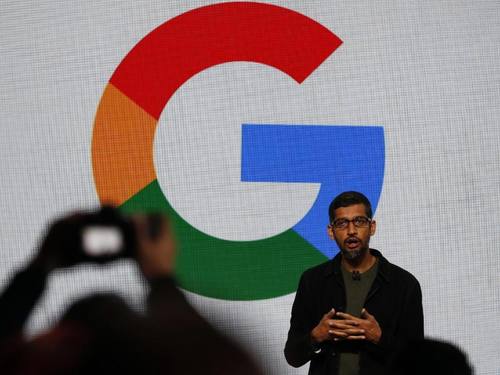 Google-Chef Sundar Pichai in San Francisco: «Das Ziel ist, ein persönliches Google für jeden einzelnen zu entwickeln.» Foto: John G. Mabanglo