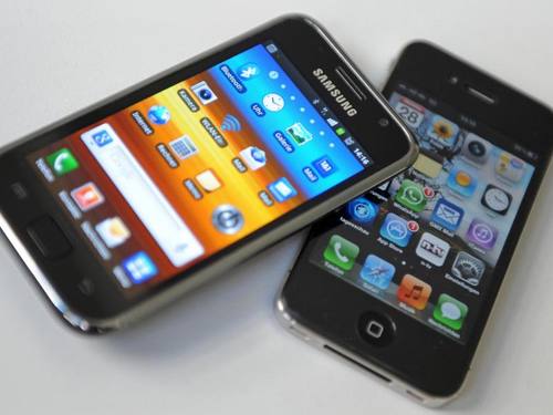 Ein US-Berufungsgericht hat im Patentstreit zwischen Apple und Samsung zuungunsten der Südkoreaner geurteilt. Foto: Andreas Gebert/Symbol