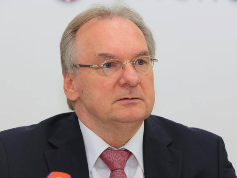 Sachsen-Anhalts Ministerpräsident Reiner Haseloff (CDU) forderte ein neues Aufbauprogramm für Ostdeutschland. Foto: Peter Gercke