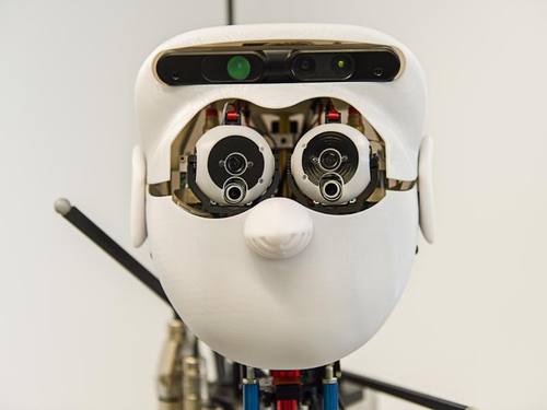 Der Roboter «Apollo» in einem Labor des Max Planck Instituts für intelligente Systeme in Tübingen. Foto: Wolfram Kastl