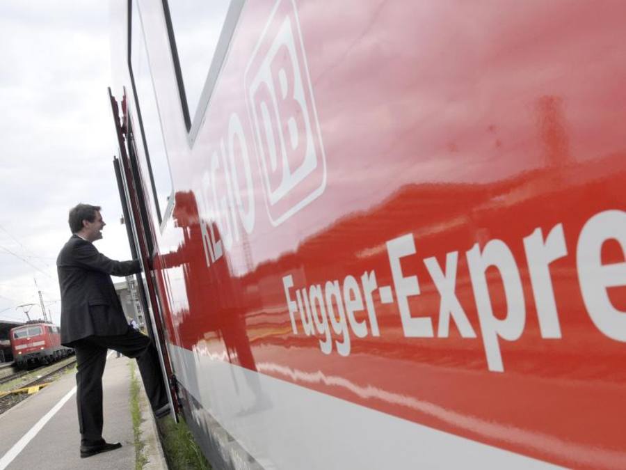 Der Fugger-Express zwischen Augsburg und München ist schon mit kostenlosem WLAN ausgestattet. Foto: Stefan Puchner