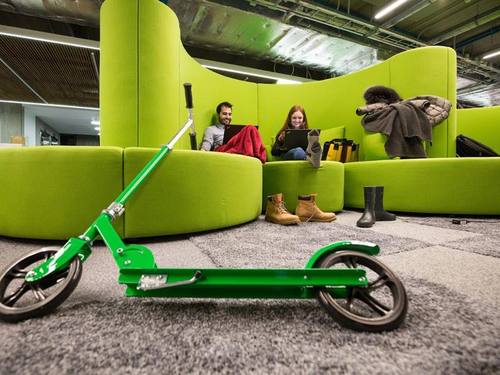 Blick in das Büro des Unternehmens Transferwise in Tallinn, Estland. In dem Land läuft vieles elektronisch.Foto: Toomas Volmer