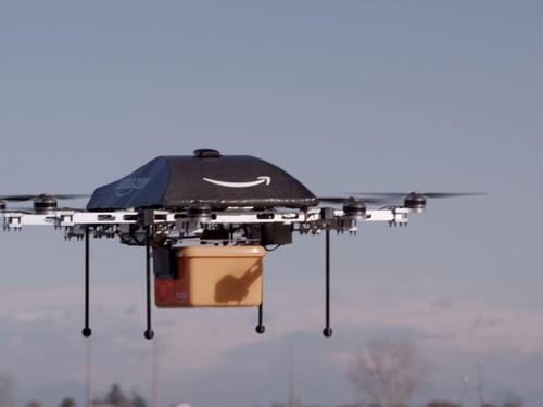 Auf Großbritannien setzt der weltgrößte Online-Händler aus USA einen Schwerpunkt bei den Paket-Tests, weil die Vorschriften dort mehr Freiheiten bieten als im Heimatland. Foto: Amazon