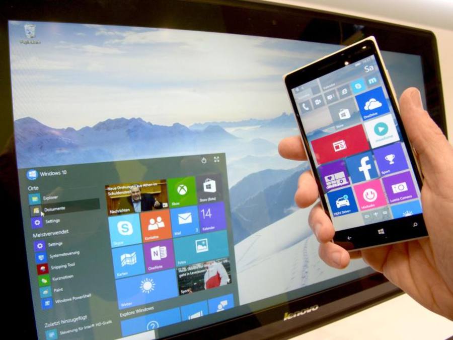 Windows 10 ist nicht nur für Desktop-PCs erhältlich, sondern kommt auch bei Smartphones und der Xbox One zum Einsatz. Foto: Peter Steffen