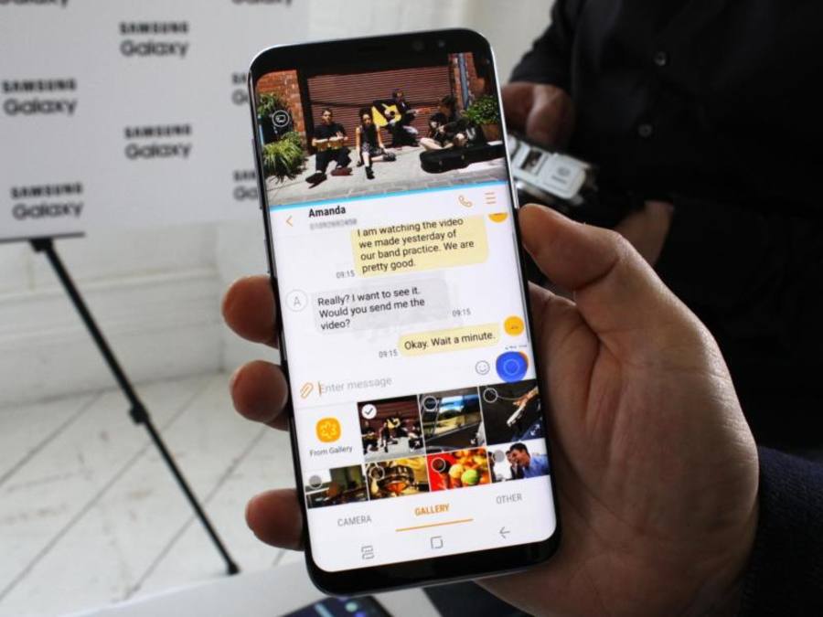 Samsung Galaxy S8 Bildquelle: dpa