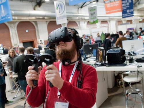 Vom 24. bis zum 30. April findet in Berlin die International Games Week statt. Foto: Klaus-Dietmar Gabbert/Archiv