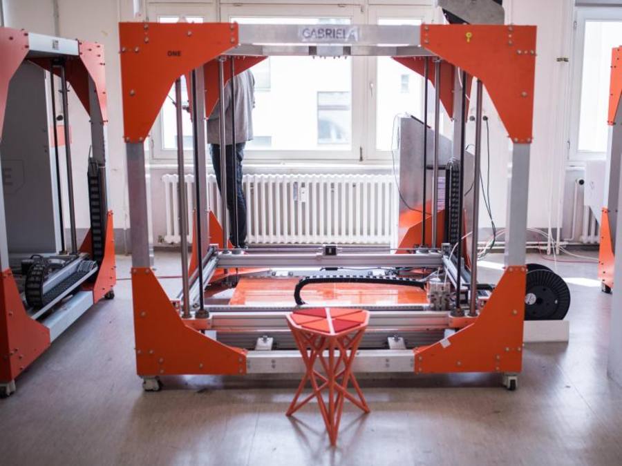 Bereits 1300 Ersatzteile der Deutschen Bahn kommen aus 3D-Druckern. Foto: Sophia Kembowski