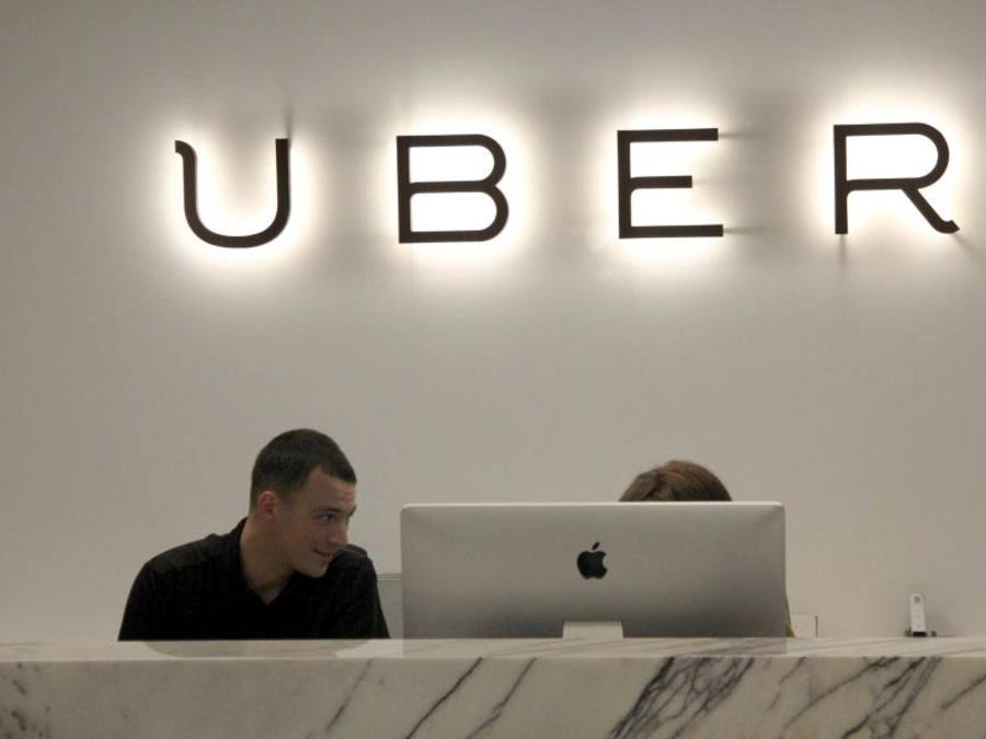 Eine Uber-Filiale in San Francisco. Das Unternehmen steht wegen seiner Praktiken immer wieder in der Kritik. Foto: Christoph Dernbach