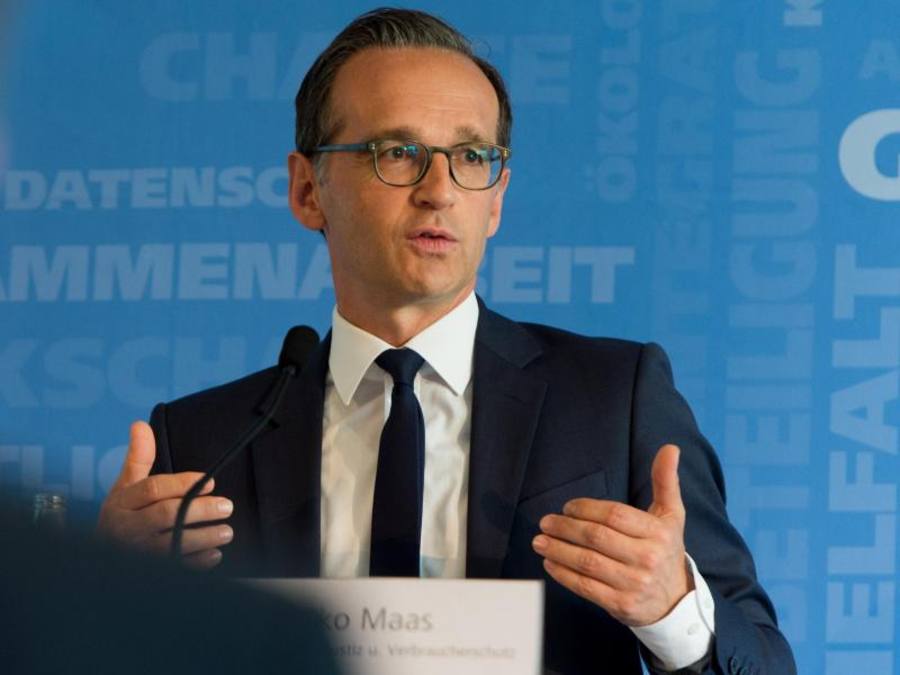 Heiko Maas vergangene Woche bei einer DGB-Tagung in Berlin. Ein Gesetzentwurf des Bundesjustizministers zur Bekämpfung von Hasskommentaren stößt bei Experten auf Kritik. Foto: Monika Skolimowska