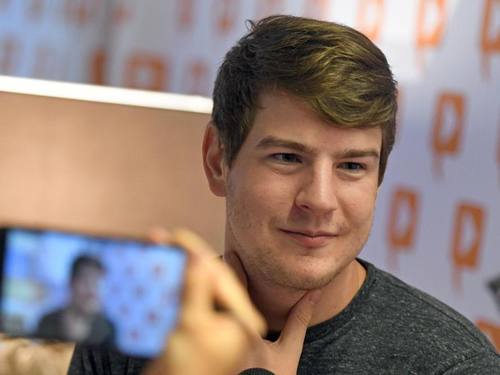 Der Youtuber Felix Bahlinger: Die Videodays mit den Stars der YouTube-Szene finden zum zehnten Mal statt. Foto: Henning Kaiser
