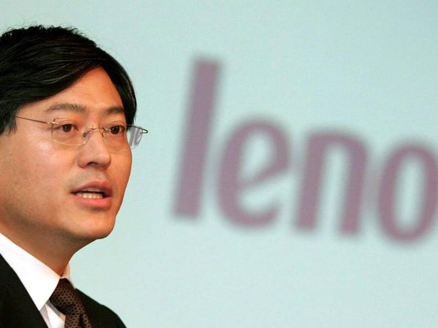 Lenovo-Chef Yang Yuanqing: Lenovo hatte bereits im Februar 2015 ein Säuberungsprogramm gegen die vorinstallierte Werbesoftware angeboten, nachdem die Sicherheitslücke bekannt geworden war. Foto: Paul Hilton/EPA/dpa