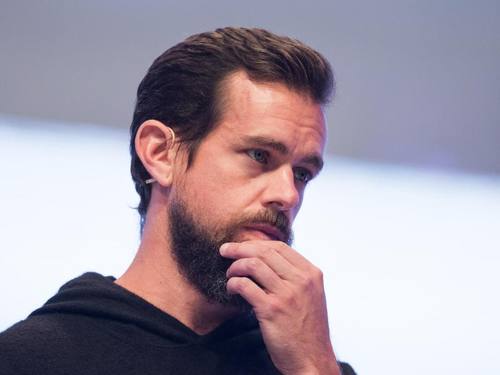 Jack Dorsey, Vorstandsvorsitzender von Twitter, auf der Digitalmesse dmexco in Köln. Foto: Rolf Vennenbernd