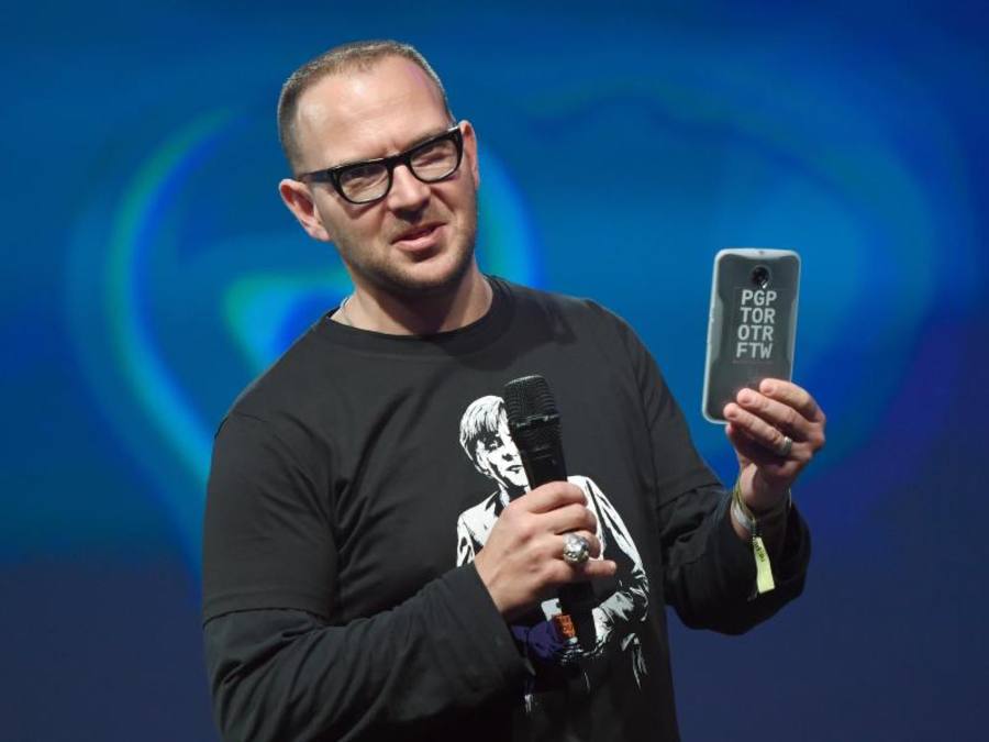 Cory Doctorow, Science-Fiction-Autor, Web-Aktivist und Vertreter des EFF im W3C. Foto: Britta Pedersen