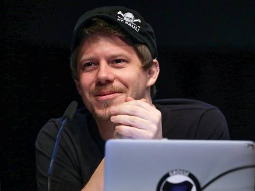 Linus Neumann, Sprecher des Chaos Computer Clubs (CCC). Foto: Axel Heimken/Archiv