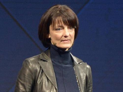Facebook-Managerin Regina Dugan sorgte sie vor einem halben Jahr für Aufsehen mit dem Plan, Gedanken von Menschen mit Hilfe von Sensoren direkt in Text umzuwandeln. Foto: Andrej Sokolow