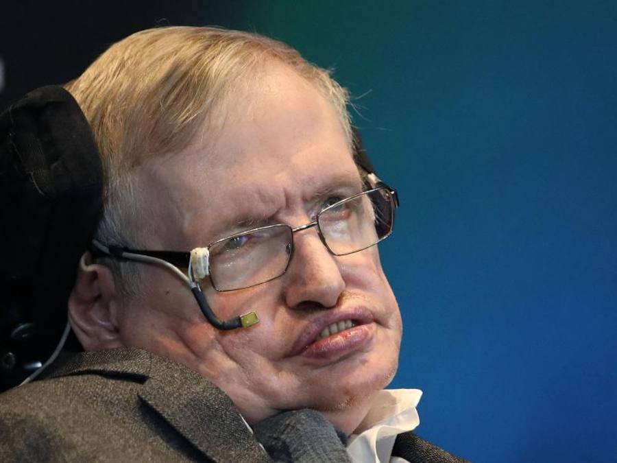 Der britische Astrophysiker Stephen Hawking hofft, dass niemand von seiner Doktorarbeit enttäuscht ist, die er als 24-Jähriger schrieb. Foto: Philip Toscano