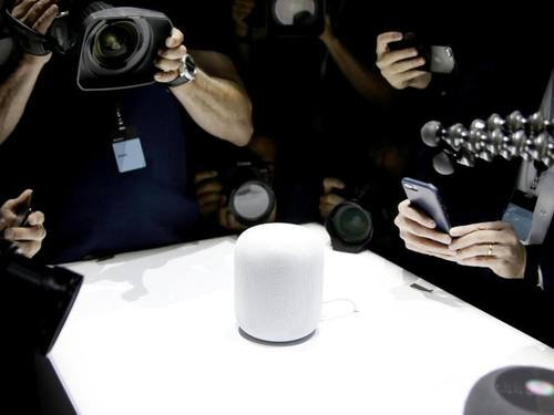 Apples HomePod soll 349 Dollar kosten. Foto: Christoph Dernbach