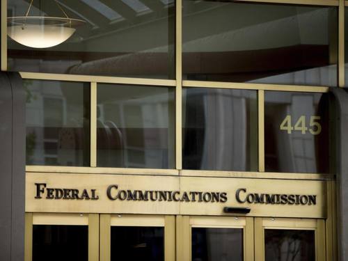 Die US-Telekommunikationsaufsicht FCC in Washington. ((Foto: Andrew Harnik/Archiv))