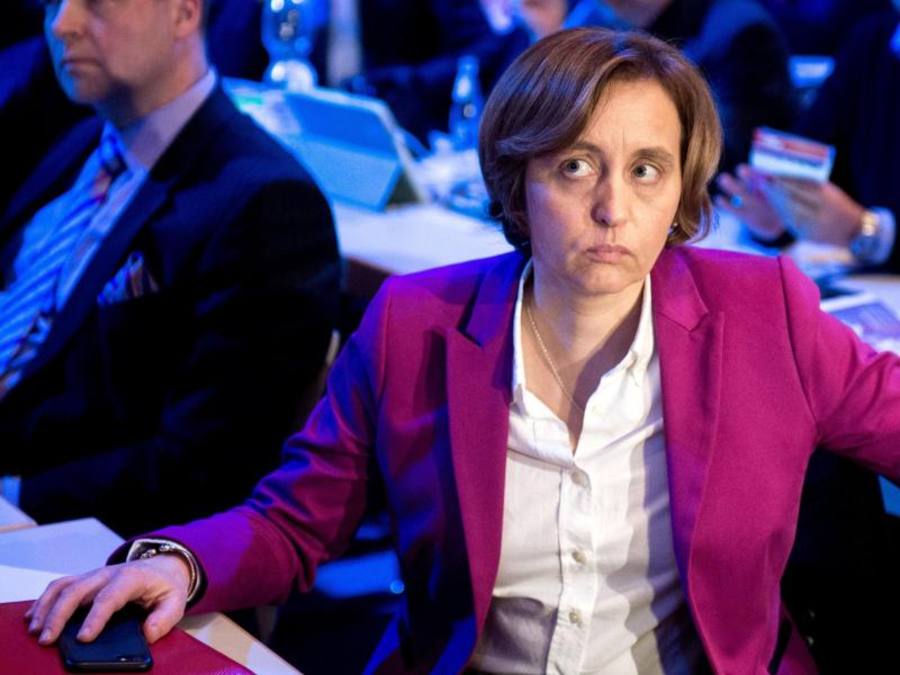 Beatrix von Storch im Dezember beim AfD-Bundesparteitag in Hannover ((Foto: Hauke-Christian Dittrich))