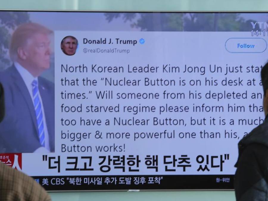 Twitter war nach umstrittenen Tweets von Trump mit Attacken auf Personen und Regierungen mehrfach aufgefordert worden, dagegen vorzugehen. ((Foto: Ahn Young-Joon))