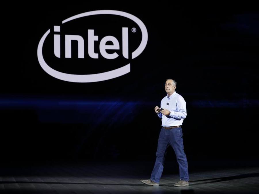 Intel-Firmenchef Brian Krzanich spricht in Las Vegas im Rahmen der Elektronikmesse CES. ((Foto: Jae C. Hong))
