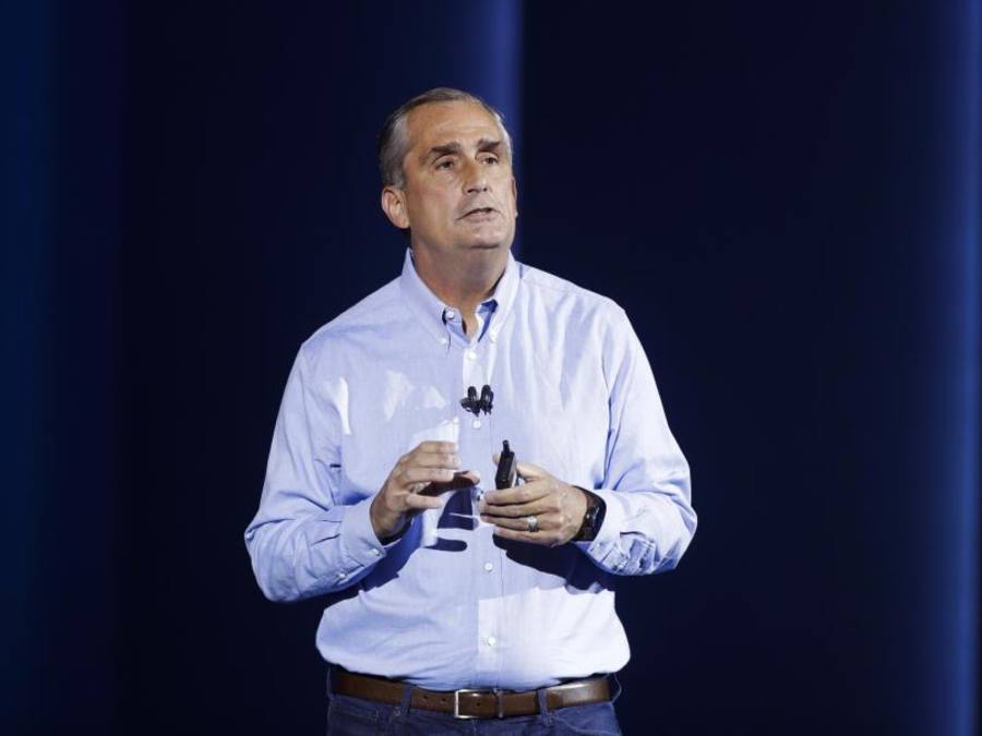 Intel-Firmenchef Brian Krzanich ((Foto: Jae C. Hong))