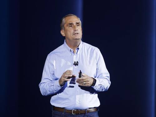 Intel-Firmenchef Brian Krzanich ((Foto: Jae C. Hong))